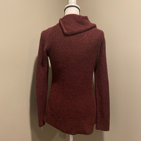 Anthropologie Moth asymmetrical knit sweater - Picture 3 of 13